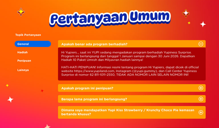 Pertanyaan yang sering diajukan tampilan mobile